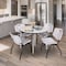 Regency Kahlo Round Table & Chair Sets, 42 W, 42 L, 29 H, Wood, Metal, Plastic Top, Maple TPL42RNDPLCM47GY - alternate 3
